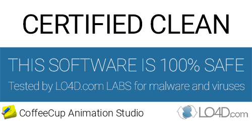 CoffeeCup Animation Studio - Virus and Malware Tests